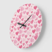 Roze liefde grote klok (Hoek)