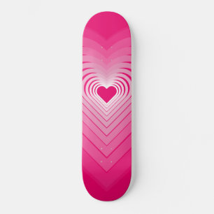 Roze liefde - Harten Persoonlijk Skateboard