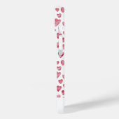 Roze liefde Het patroon van het hart gepersonalise Case-Mate iPhone Case (Achterkant / Links)