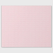Roze liefde inpakpapier (Vlak)