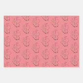 Roze liefde Je moeder rood kleurrijk hoort Valenti Inpakpapier Vel (Voorkant 2)