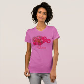 Roze Liefde Mouse Shirt (Voorkant volledig)