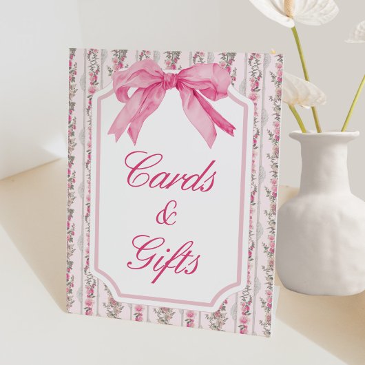 Roze Liefde Shack  Fancy Kaarten en geschenken Tek Reclamebord Met Voetstuk