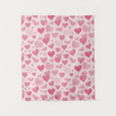 Roze liefde wandkleed (Voorkant)