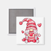 Roze Liefdes Kabouter Magneet (Voorkant / Achterkant)