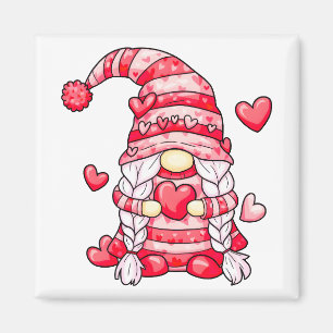 Roze Liefdes Kabouter Magneet