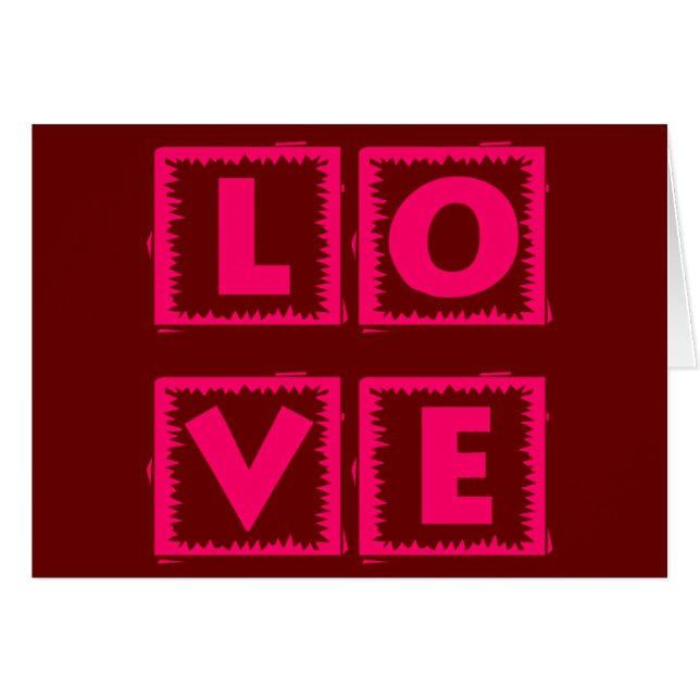 Roze liefdesbox (Voorkant Horizontaal)