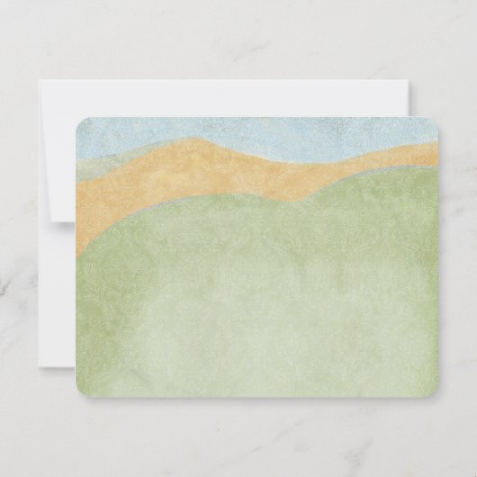 Roze liefdesvederzwijn bruiloft Dank je wel Bedankkaart (Achterkant)