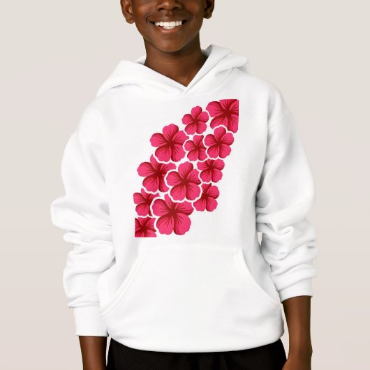 Roze liefdevolle cute bloem bloemrijk (Voorkant)