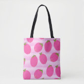 Roze liemons limonade Summer Fruit Bright Fun Chic Tote Bag (Voorkant)