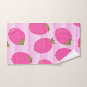 Roze liemons limonade Summer Fruit Fun Bright Bad Handdoek (Handdoek)