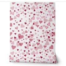 Roze Lieve Harten Patroon