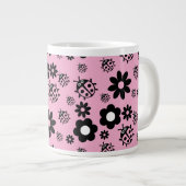 Roze Lieve Lieveheersbeestje Kinderen Grote Koffiekop (Voorkant rechts)