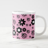 Roze Lieve Lieveheersbeestje Kinderen Grote Koffiekop (Rechts)