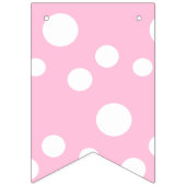 Roze lieveheersbeestje is een meisje Baby shower Vlaggetjes (Eerste vlag)
