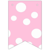 Roze lieveheersbeestje is een meisje Baby shower Vlaggetjes (Derde vlag)