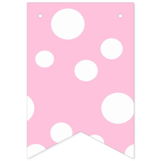 Roze lieveheersbeestje is een meisje Baby shower Vlaggetjes (Derde vlag)