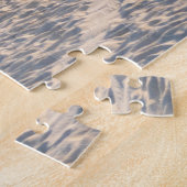 Roze Lifeguard Station Miami Beach Florida Verenig Legpuzzel (Zijkant)