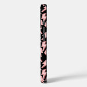 Roze Lightning Bolts Patroon Case-Mate iPhone Case (Achterkant / Links)