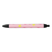 Roze Lightning Pattern Pen voor dagelijks schrijve (Voorkant)