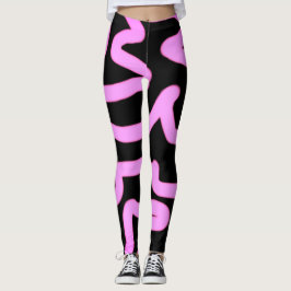 Roze lijn leggings