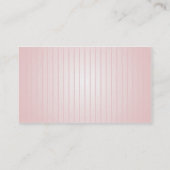 Roze lijnen - Bedrijven Visitekaartje (Achterkant)