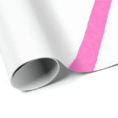 Roze lijnen cadeaupapier (Rol Hoek)