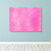Roze lijnen canvas afdruk (Insitu (Houten vloer))