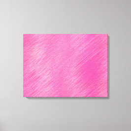 Roze lijnen canvas afdruk