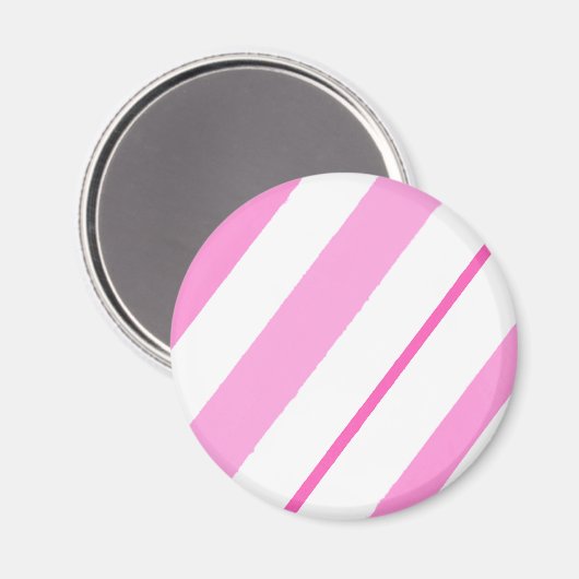 Roze lijnen magneet (Voorkant / Achterkant)