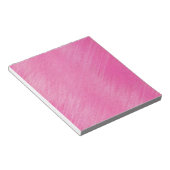 Roze lijnen notitieblok (Schuin)