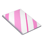 Roze lijnen notitieboek (Rechterzijde)