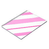 Roze lijnen notitieboek (Linkerzijde)