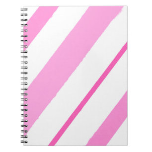 Roze lijnen notitieboek