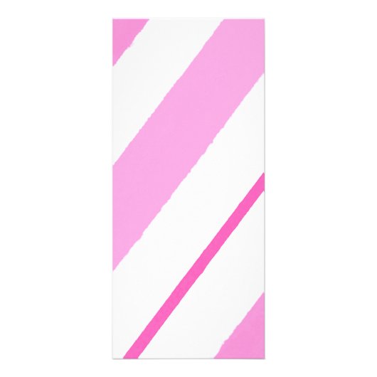 Roze lijnen reclamekaart (Voorkant)