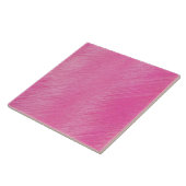 Roze lijnen tegeltje (Zijkant)