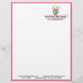 Roze Lijst Bijsluiter Flyer (Achterkant)