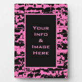 Roze Lijst Fotoplaat (voorkant)