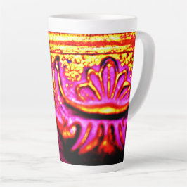 Roze Lijst Latte Mok