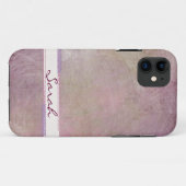 Roze lijst met naamplaatjes Case-Mate iPhone case (Achterkant (horizontaal))