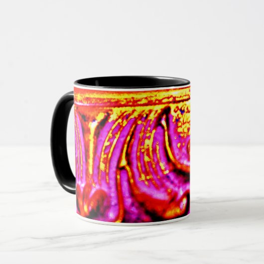 Roze Lijst Mok (Voorkant links)