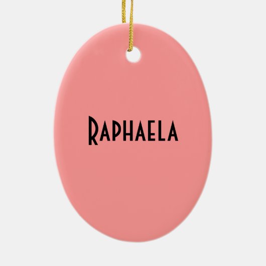 Roze Lijst Ovaal Ornament (Achterkant)