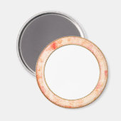 Roze Lijst  Stijl  Gift Magnet (Voorkant / Achterkant)