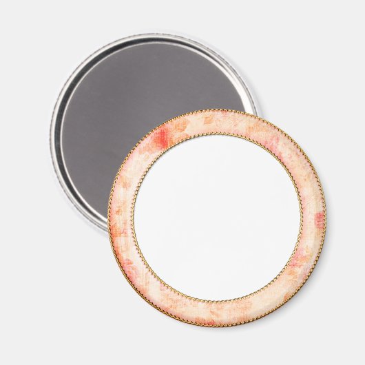 Roze Lijst  Stijl  Gift Magnet (Voorkant / Achterkant)