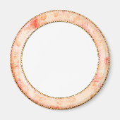 Roze Lijst  Stijl  Gift Magnet (Voorkant)