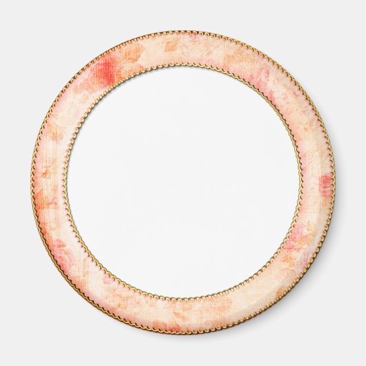 Roze Lijst  Stijl  Gift Magnet (Voorkant)