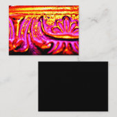 Roze Lijst Visitekaartje (Voorkant / Achterkant)