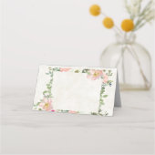  roze lijst voor  gebruik plaatskaartje (Achterkant)