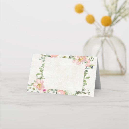  roze lijst voor  gebruik plaatskaartje (Voorkant)