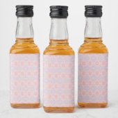 roze likeurfles etiket (Flessen)